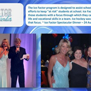 MC along with Mark Holden at the Ice Factor Spectacular